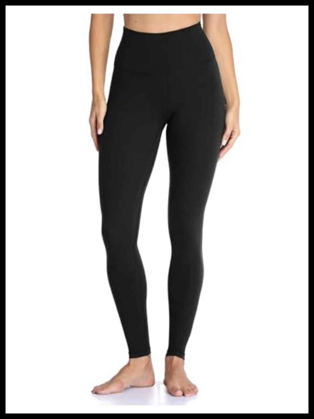 Buttery Soft 28" Inseam Workout Leggings High Rise Tummy Control Yoga Pants